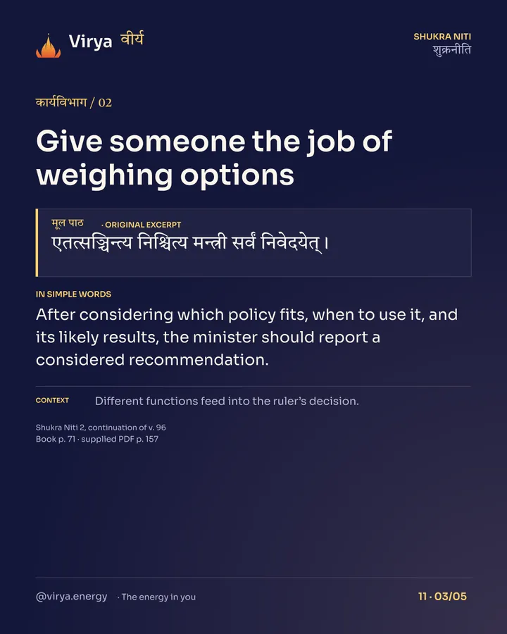Clear roles make better decisions, card 3 of 5