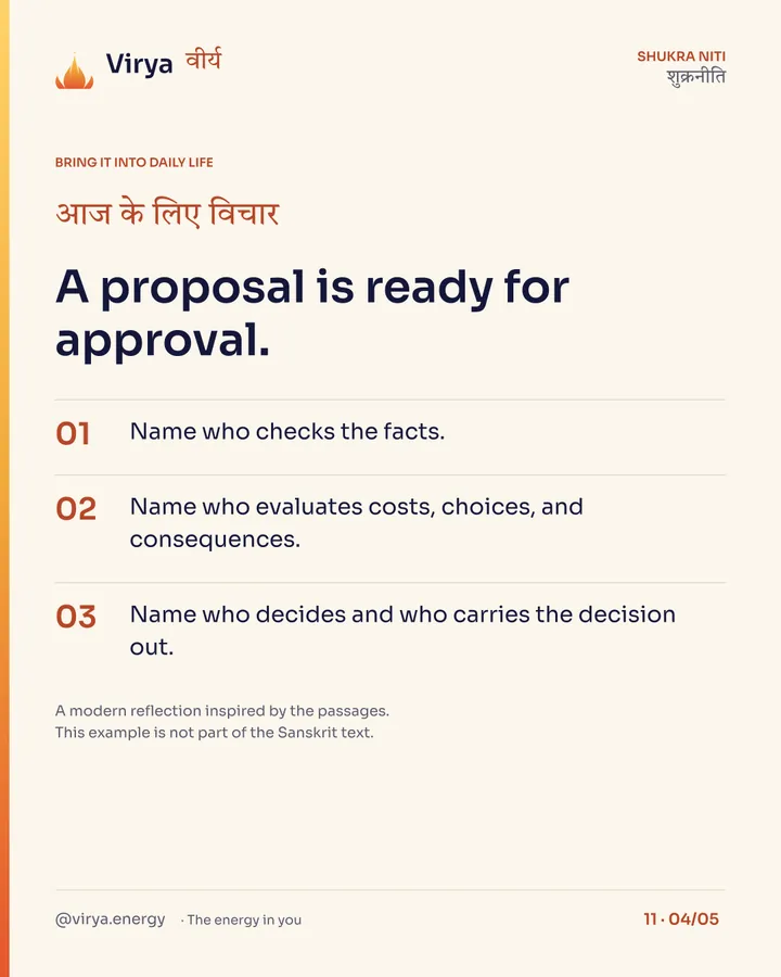 Clear roles make better decisions, card 4 of 5