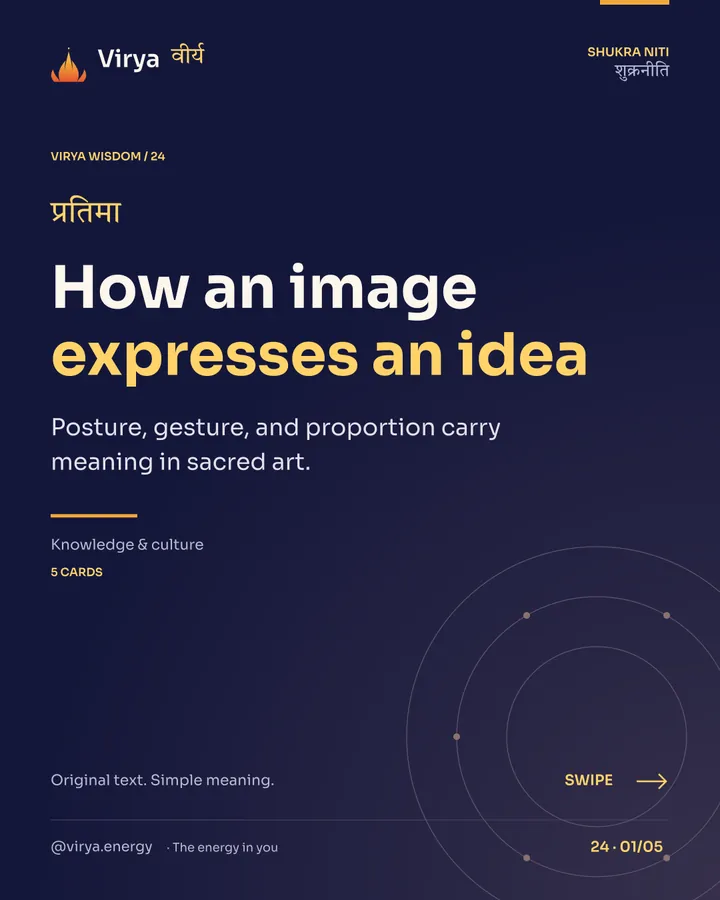 How an image expresses an idea, card 1 of 5