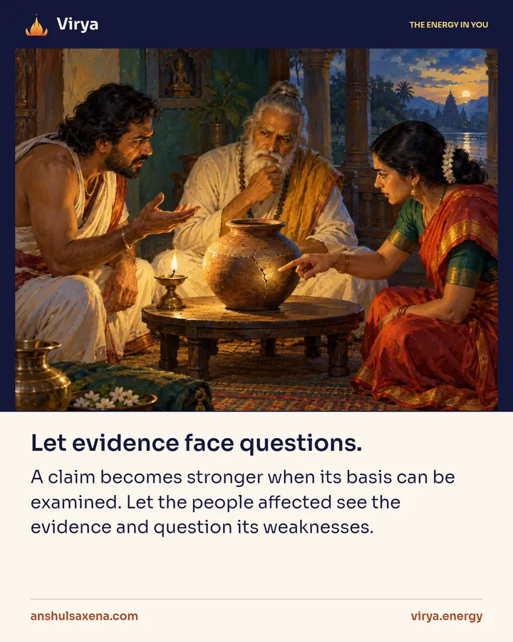 Painting for Evidence should be open to challenge