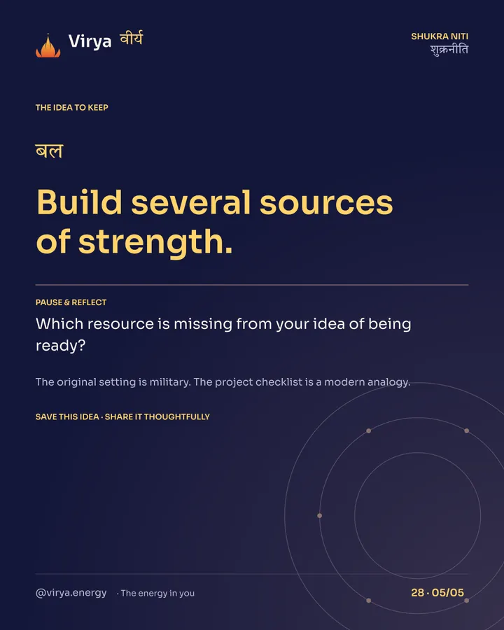 Strength has more than one source, card 5 of 5