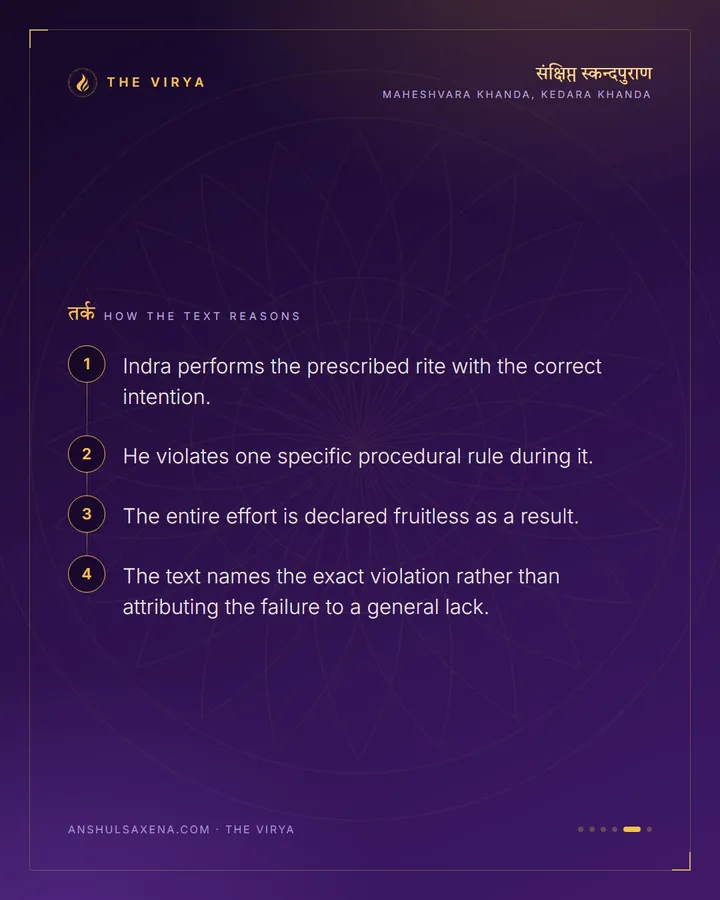 Why Indra's Effort Came To Nothing, card 5 of 6