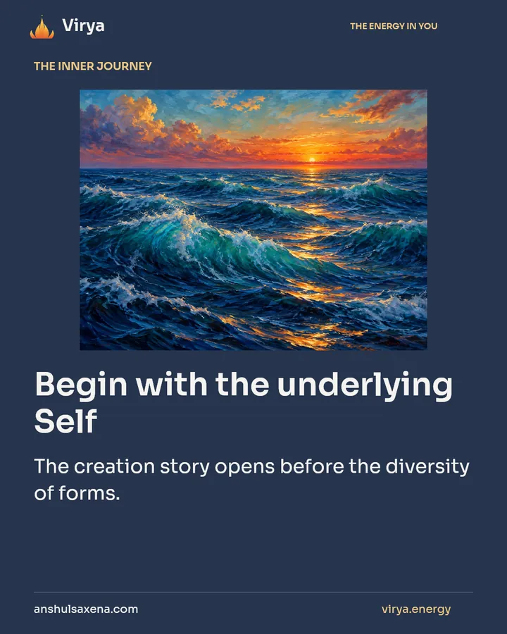Begin with the underlying Self, card 1 of 7