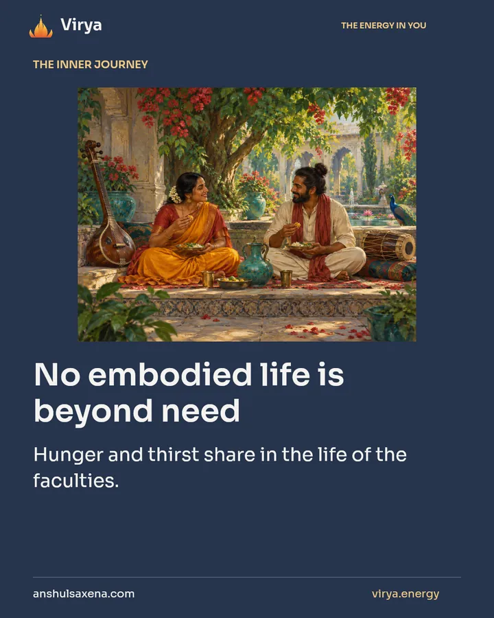 No embodied life is beyond need, card 1 of 7