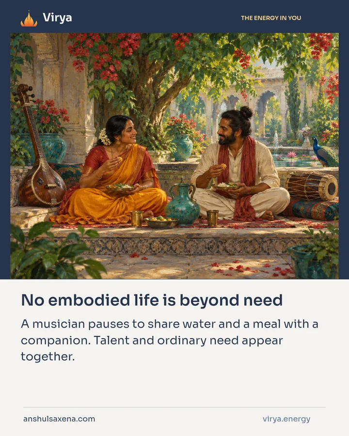 No embodied life is beyond need, card 4 of 7