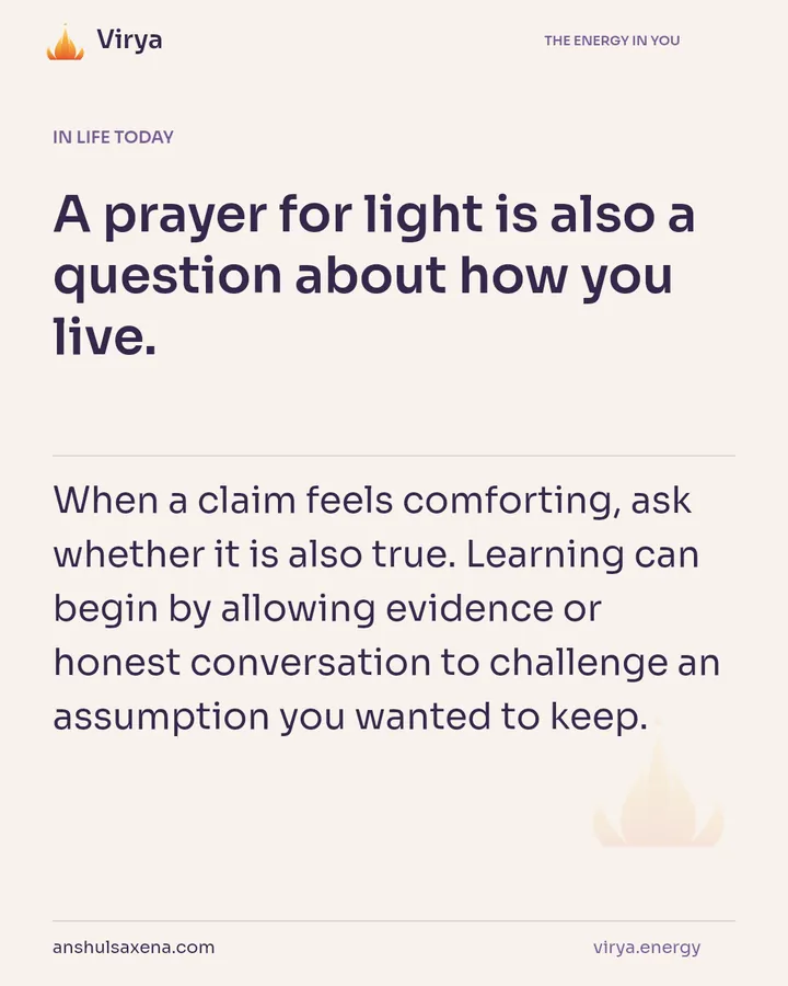 Move toward clearer seeing, card 5 of 7