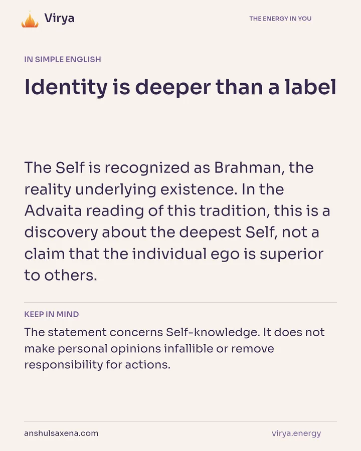Identity is deeper than a label, card 3 of 7