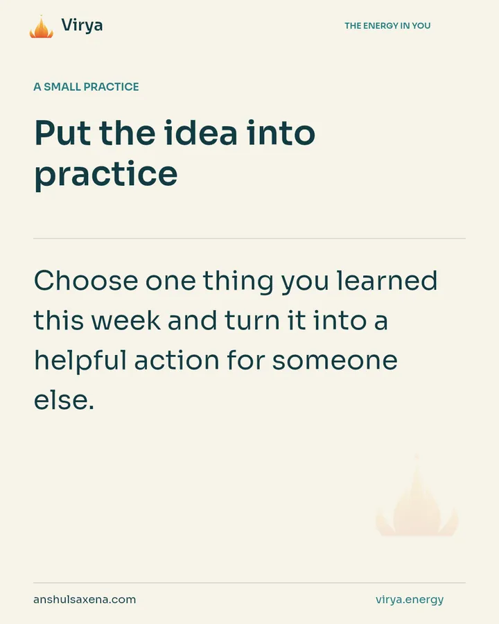Let learning shape how you live, card 6 of 7