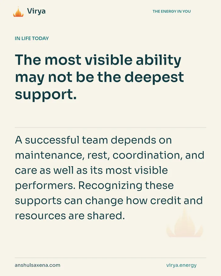 Notice what quietly supports you, card 5 of 7