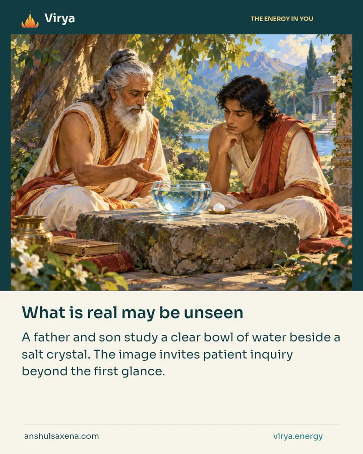 What is real may be unseen, card 4 of 7
