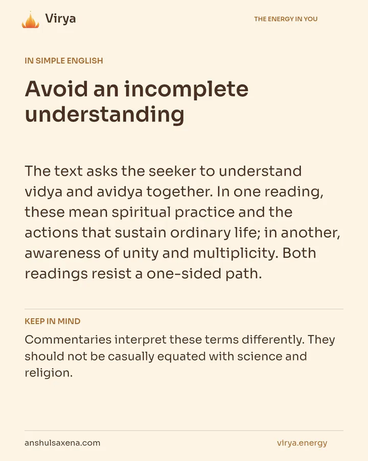 Avoid an incomplete understanding, card 3 of 7