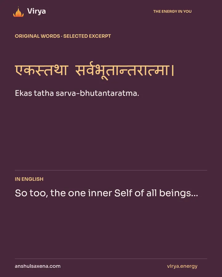 One reality, many expressions, card 2 of 7