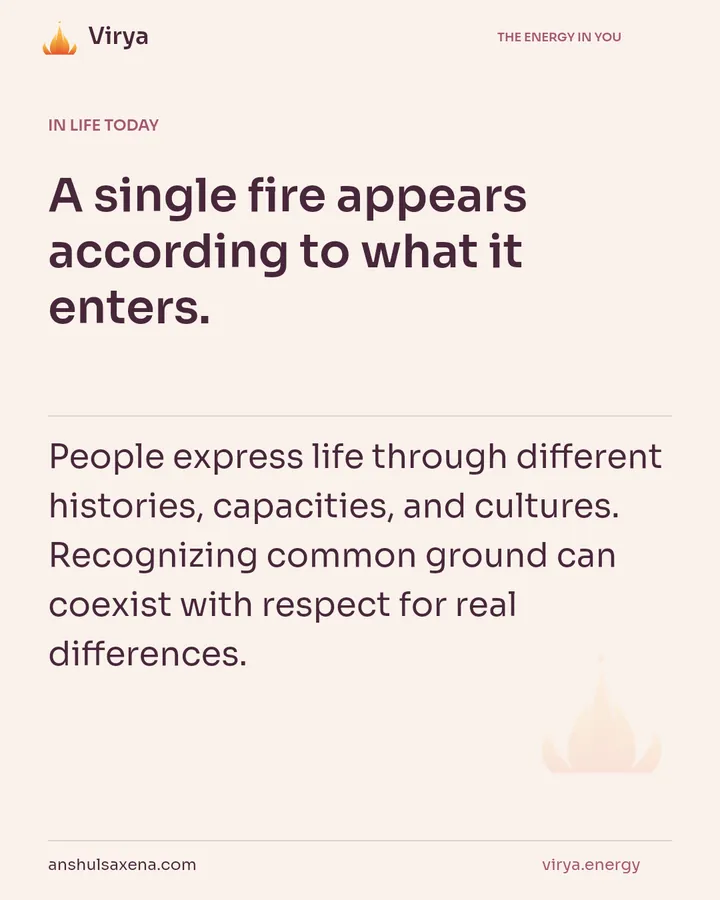 One reality, many expressions, card 5 of 7