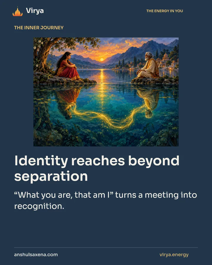 Identity reaches beyond separation, card 1 of 7