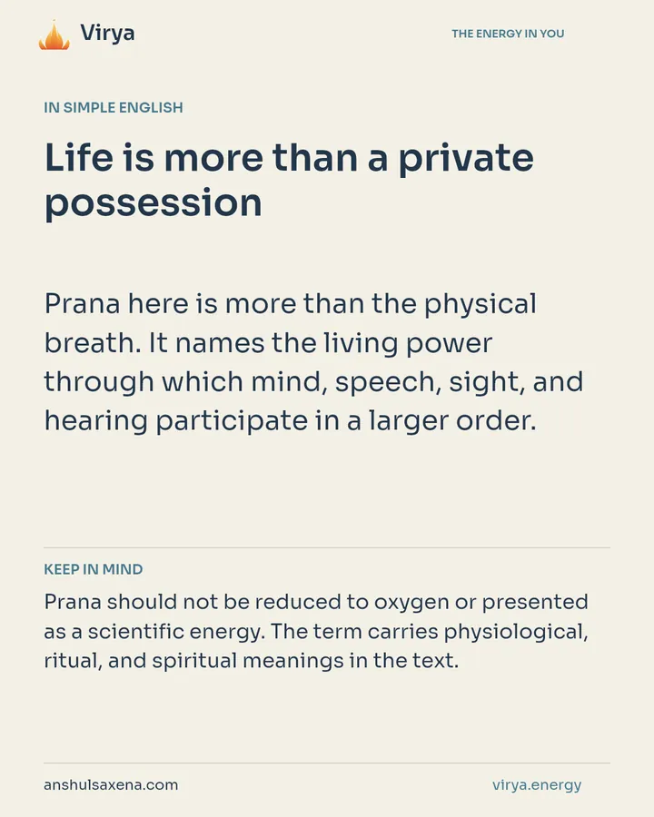 Life is more than a private possession, card 3 of 7