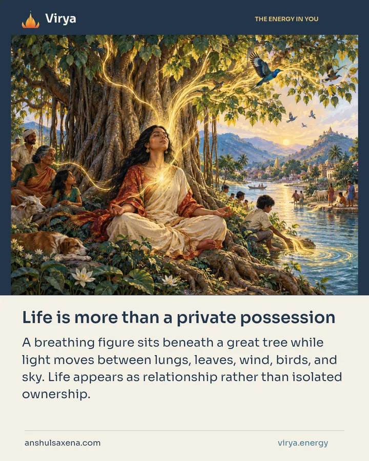 Life is more than a private possession, card 4 of 7