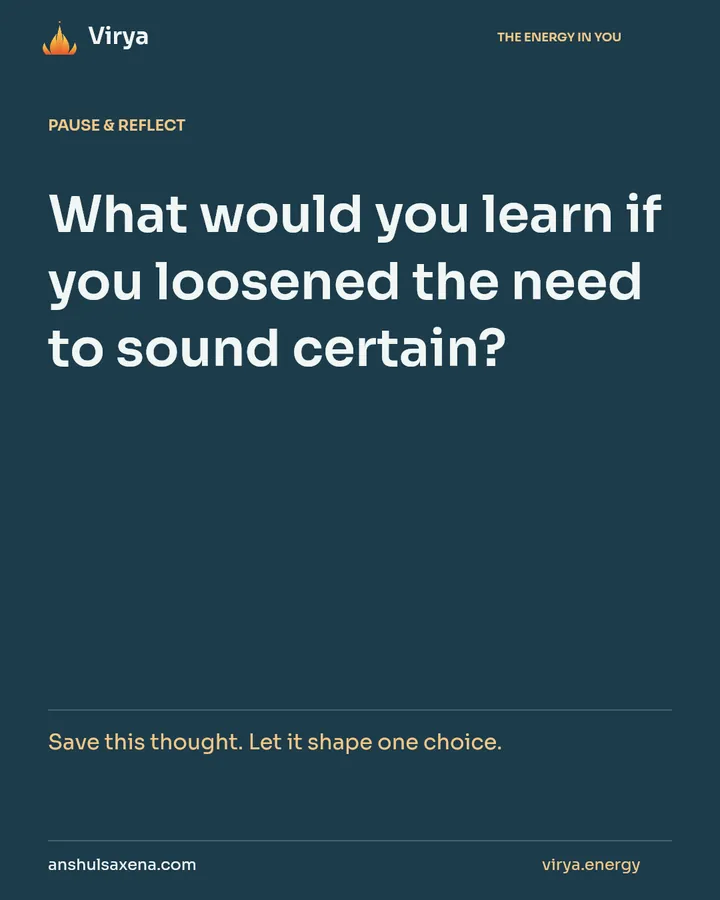 Leave room for deeper understanding, card 7 of 7