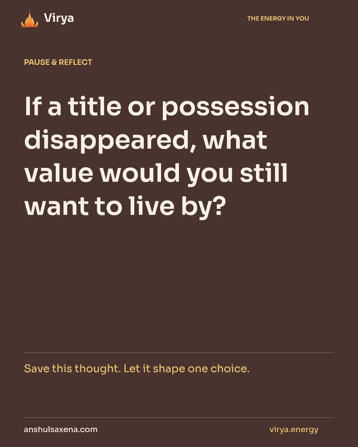 Let impermanence clarify what matters, card 7 of 7