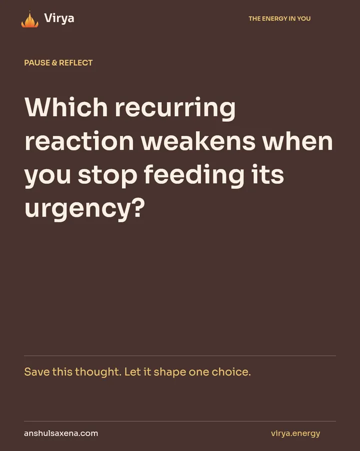 Serenity creates room for freedom, card 7 of 7