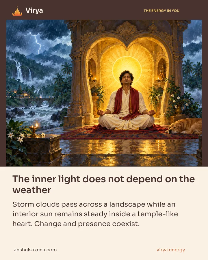The inner light does not depend on the weather, card 4 of 7