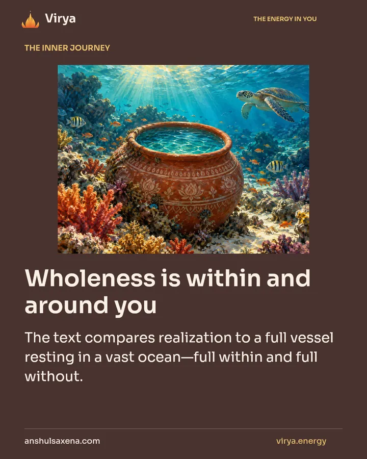 Wholeness is within and around you, card 1 of 7
