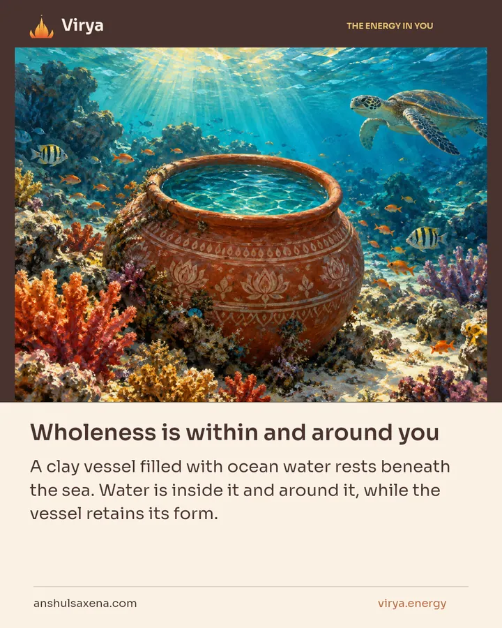 Wholeness is within and around you, card 4 of 7