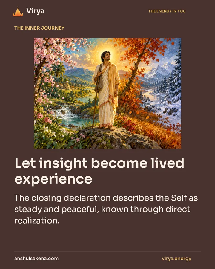 Let insight become lived experience, card 1 of 7