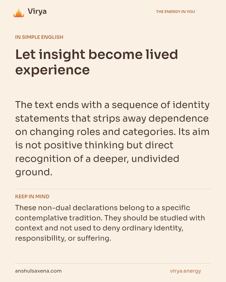 Let insight become lived experience, card 3 of 7