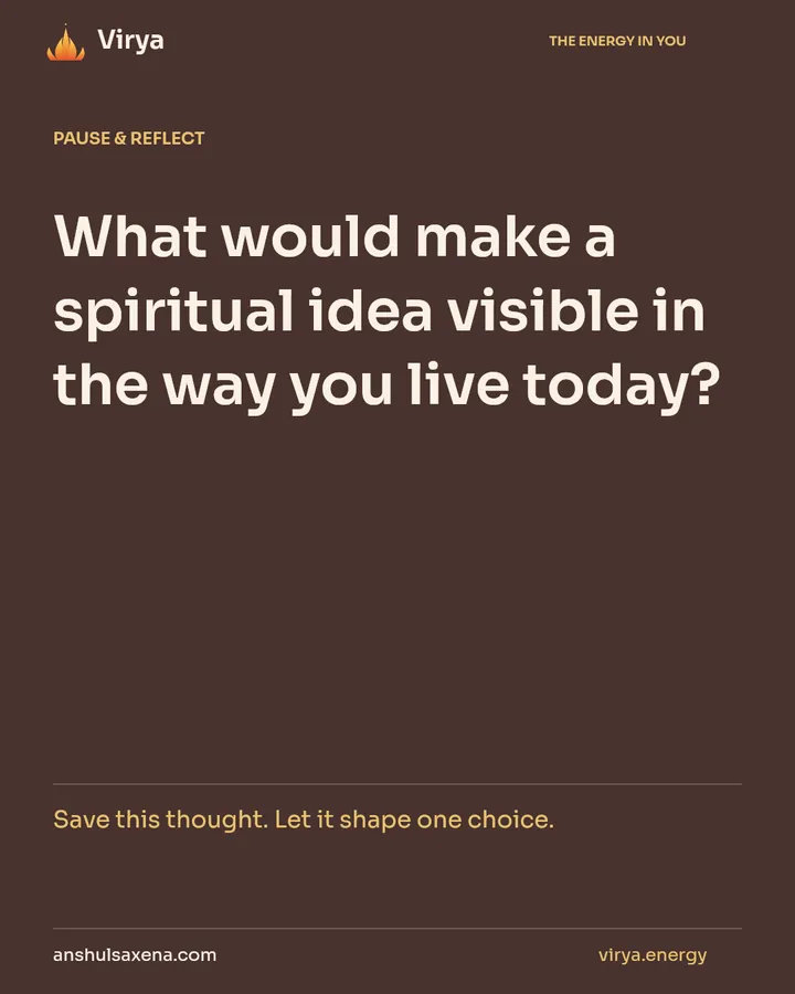 Let insight become lived experience, card 7 of 7