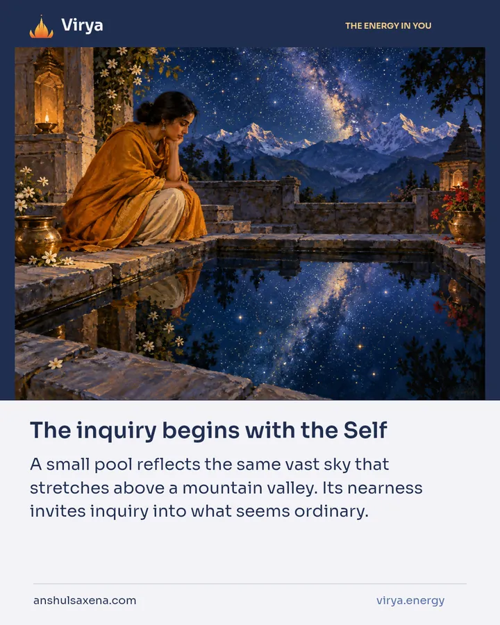 The inquiry begins with the Self, card 4 of 7