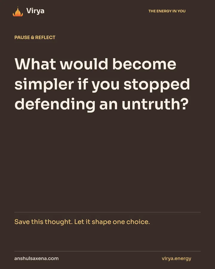 Let truth guide the path, card 7 of 7
