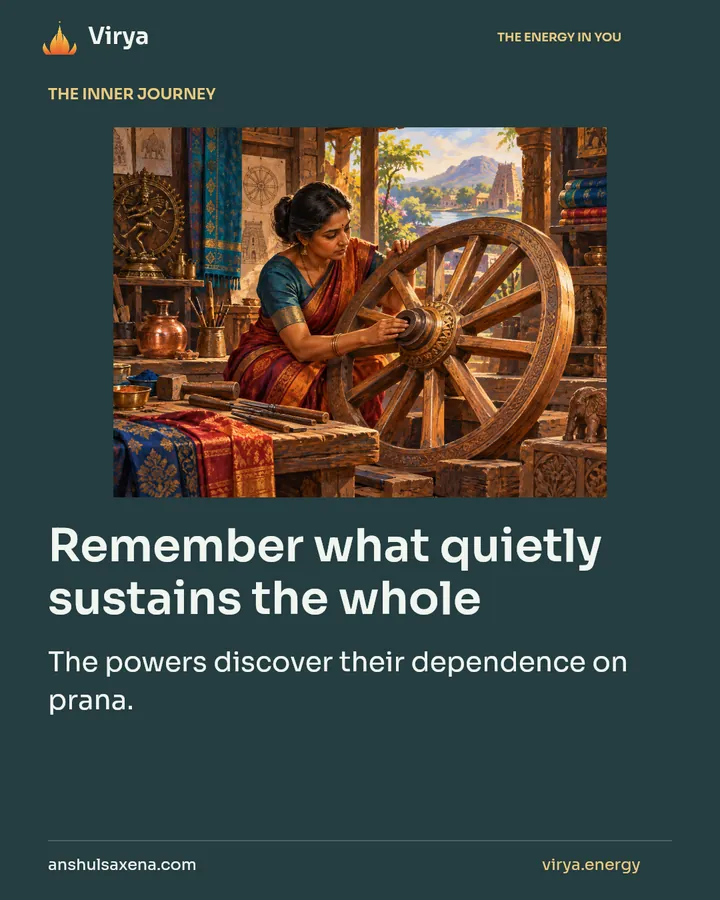Remember what quietly sustains the whole, card 1 of 7