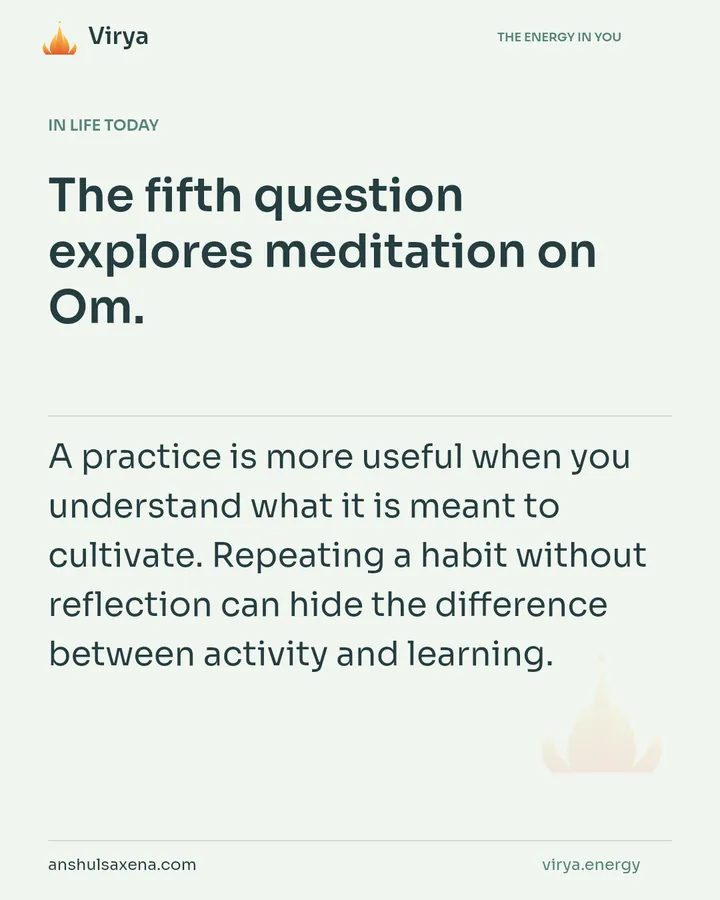 Let a practice have a clear purpose, card 5 of 7