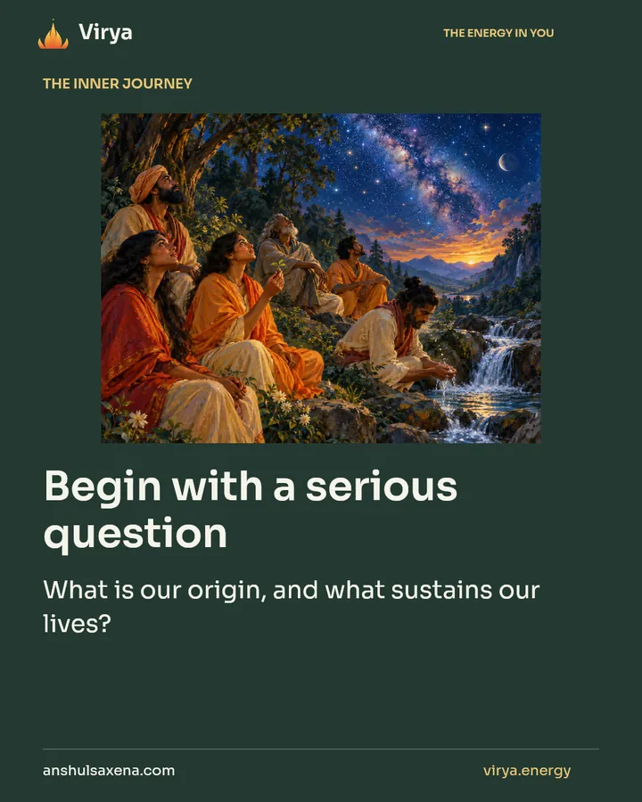 Begin with a serious question, card 1 of 7