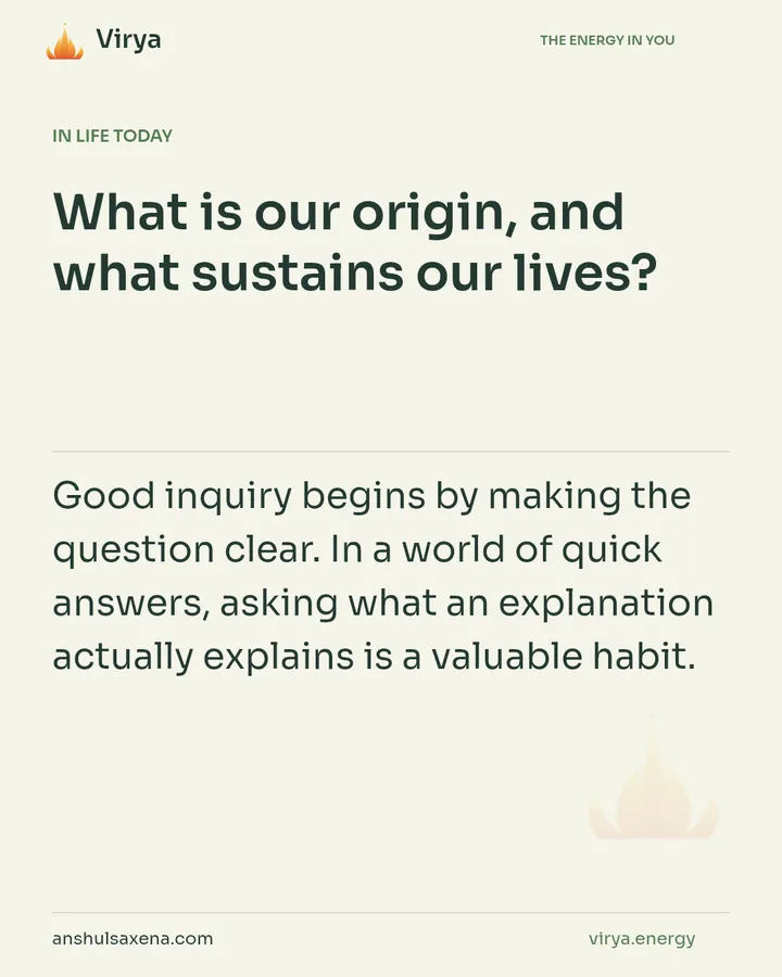 Begin with a serious question, card 5 of 7