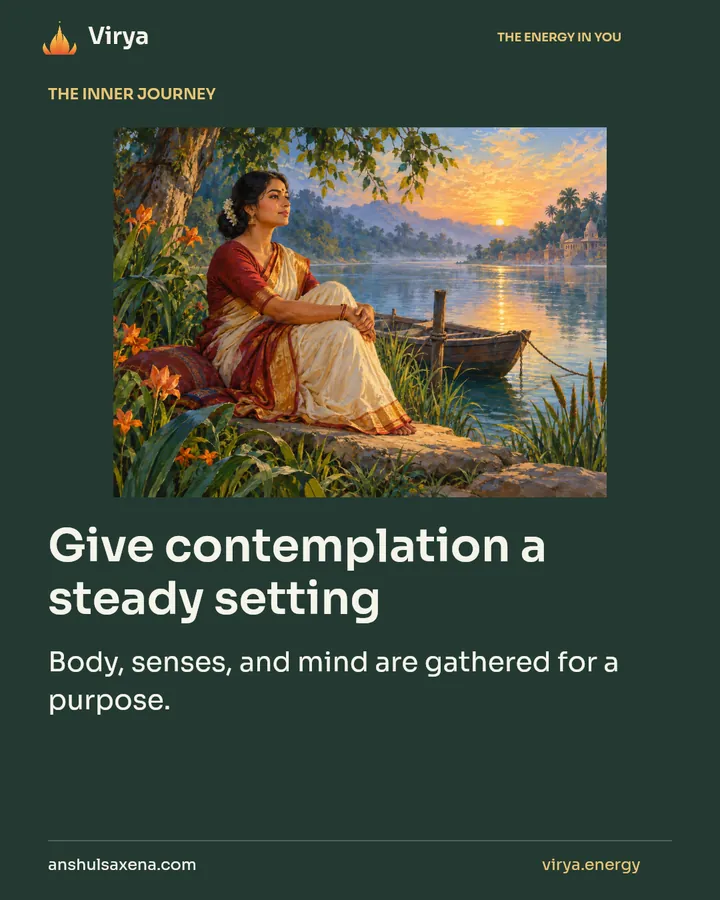 Give contemplation a steady setting, card 1 of 7