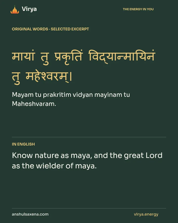 Nature points beyond itself, card 2 of 7