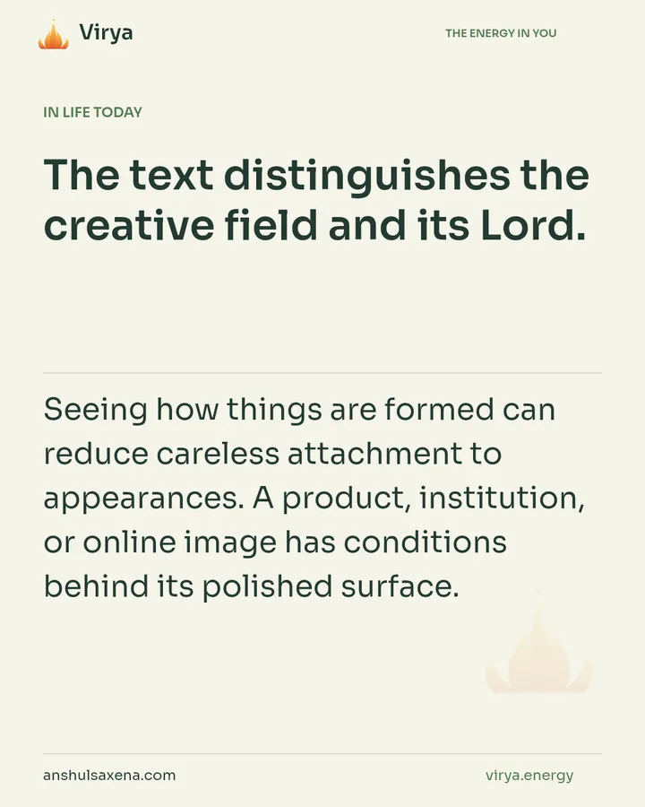 Nature points beyond itself, card 5 of 7
