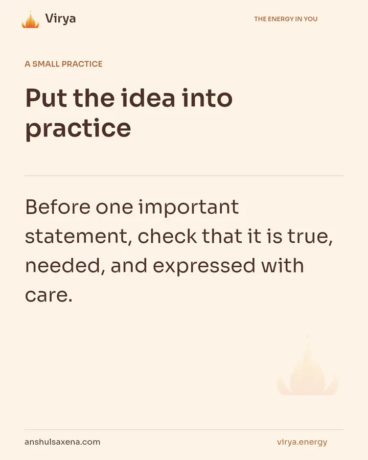 Let education shape your conduct, card 6 of 7