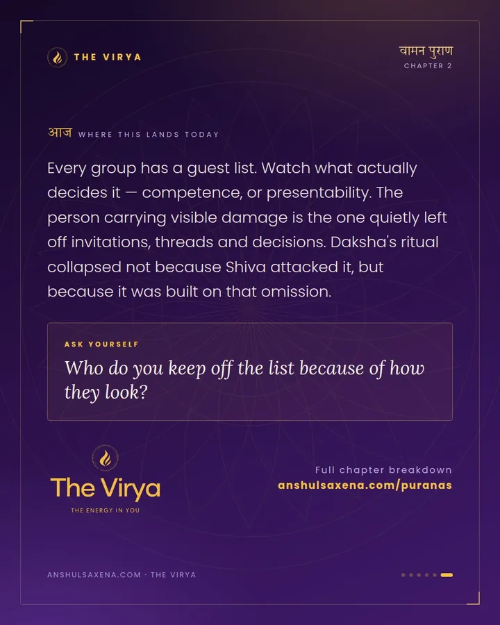 Daksha's Sacrifice and the Uninvited God, card 6 of 6