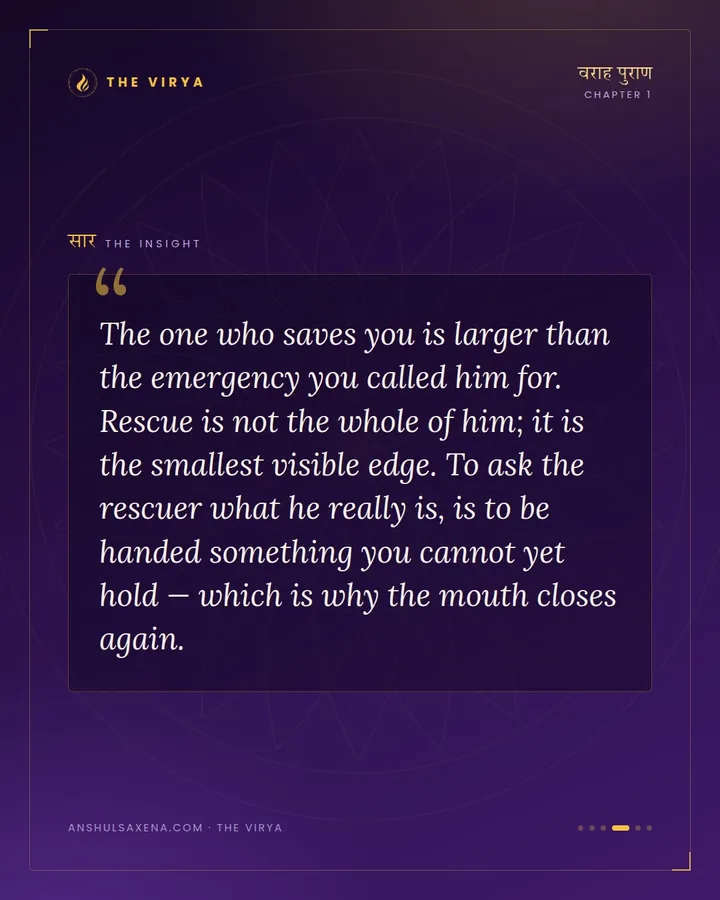 The Boar Who Lifted the World, card 4 of 6