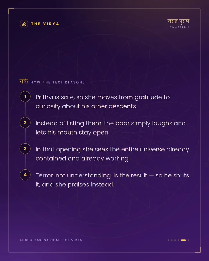 The Boar Who Lifted the World, card 5 of 6
