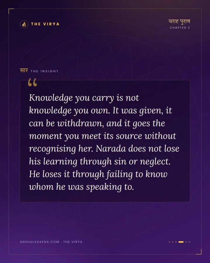 The Glance That Took His Learning, card 4 of 6