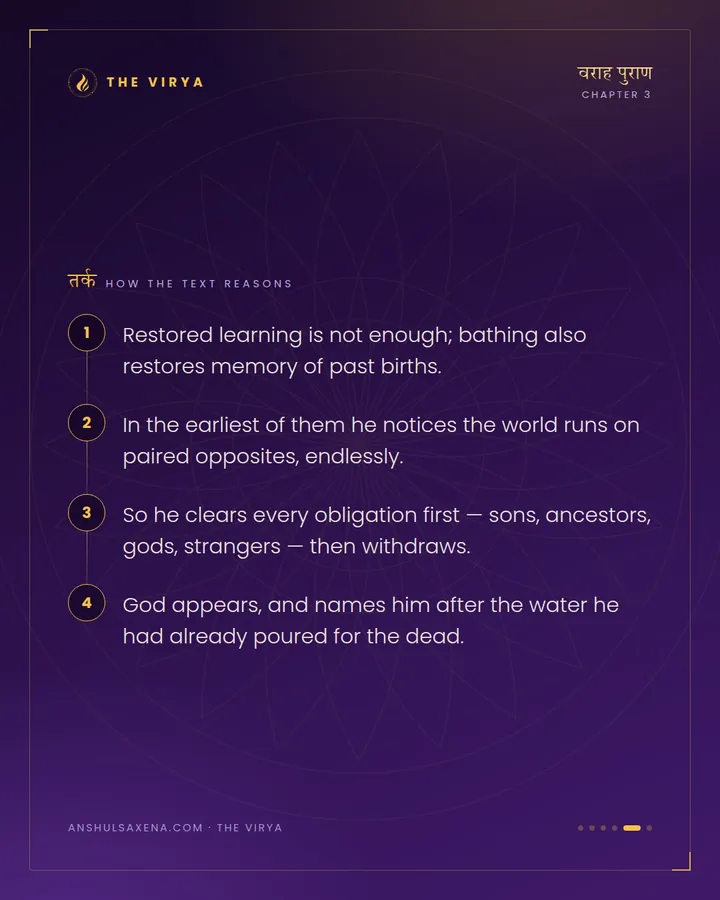 How Narada Earned His Name, card 5 of 6