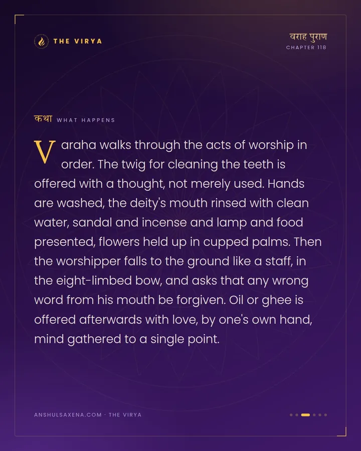 Eight Parts Touching the Ground, card 3 of 6