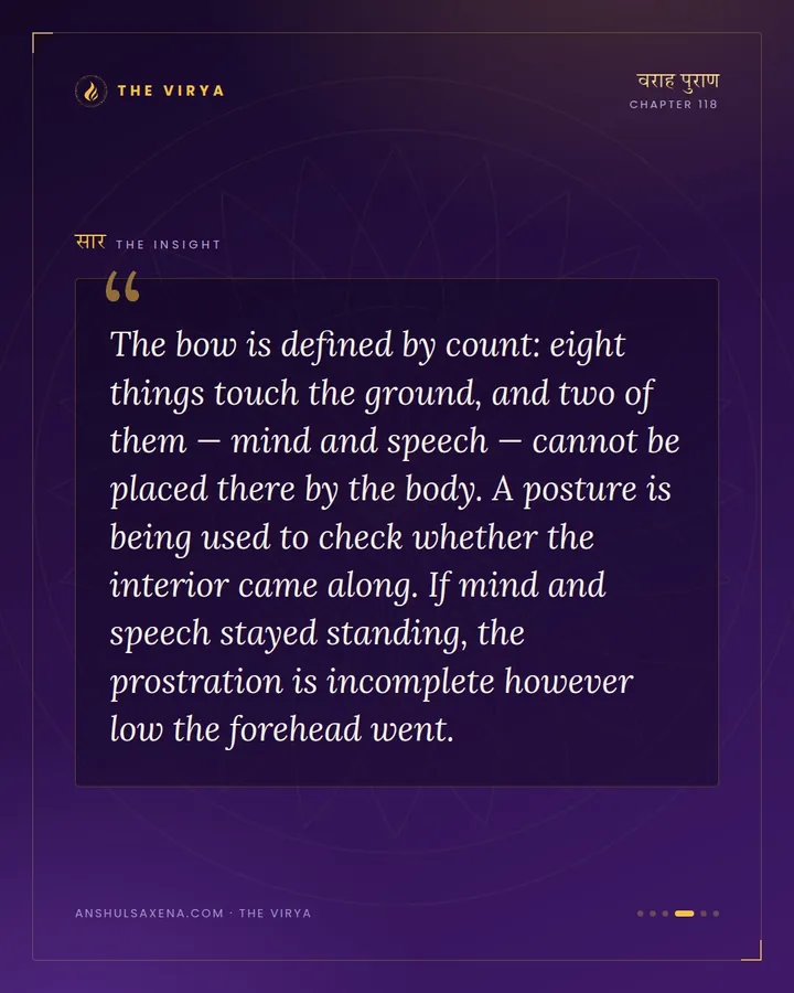 Eight Parts Touching the Ground, card 4 of 6