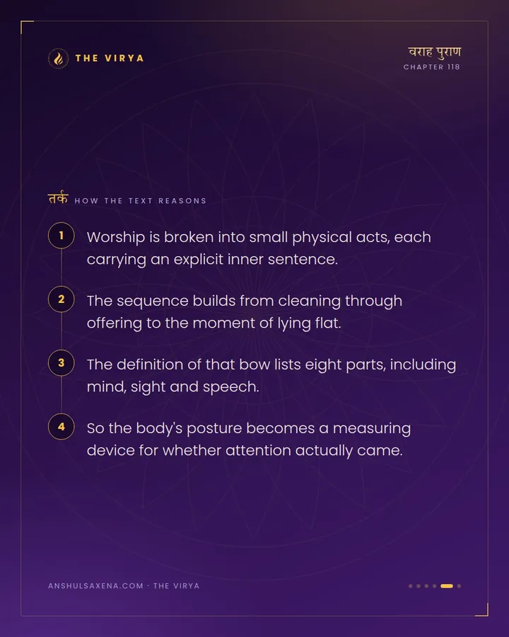 Eight Parts Touching the Ground, card 5 of 6
