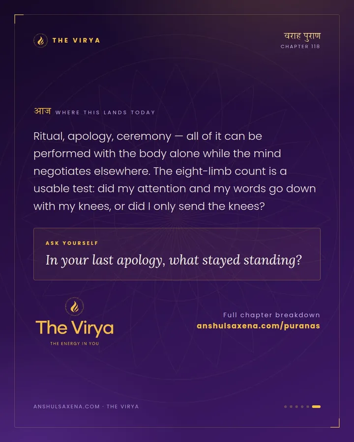 Eight Parts Touching the Ground, card 6 of 6