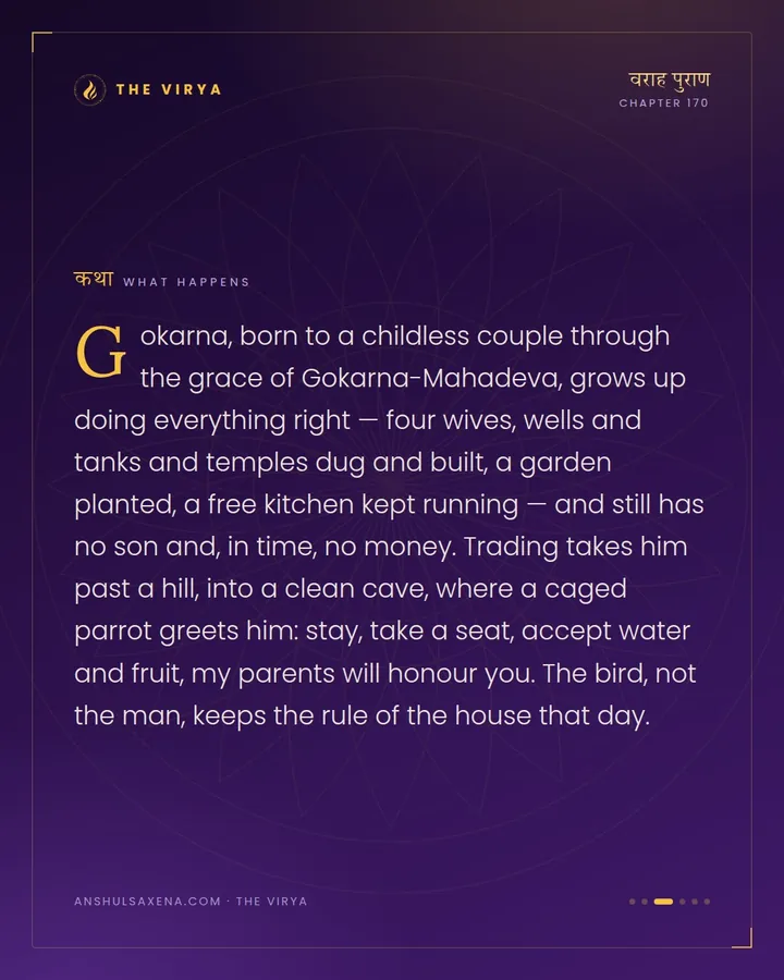 The Guest Who Leaves Empty-Handed, card 3 of 6