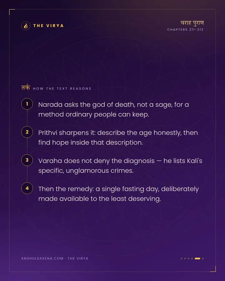 Kali Yuga's One Open Door, card 5 of 6